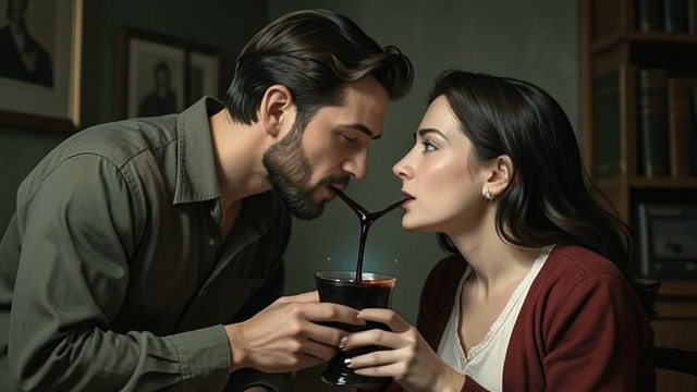 Blood Consumption from "A History of the Vampire in Popular Culture". Blood Consumption Entering the Mind Dracula drinks Agatha’s blood and takes her into himself physically and mentally.