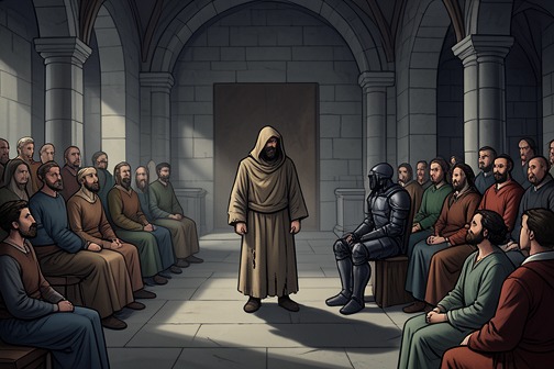 Trial of the Demon King's Host from "The Reincarnated Demon King's Host Just Wants to Live in Peace, But the Hero Won't Leave Him Alone". The Trial of the Demon King's Host is the capital’s public judgment of Theo Bladefoot after the revelation that he houses the reincarnated Demon King…