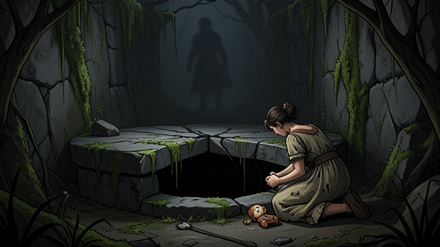 The Child in the Well from "The Reincarnated Demon King's Host Just Wants to Live in Peace, But the Hero Won't Leave Him Alone". The Child in the Well A memory at the source Theo touches the abandoned well and experiences fear, hunger, and the memory of a child left underground by an…
