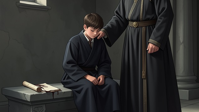 The Court Mage’s Son from "The Reincarnated Demon King's Host Just Wants to Live in Peace, But the Hero Won't Leave Him Alone". The Court Mage’s Son An inherited expectation Avery enters the Hero’s party as a young mage from a high-ranking family.