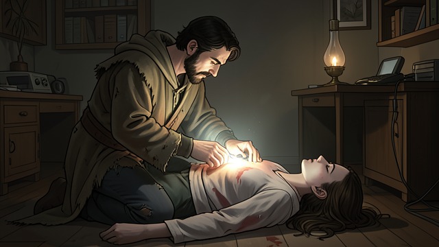 Healing the Enemy from "The Reincarnated Demon King's Host Just Wants to Live in Peace, But the Hero Won't Leave Him Alone". Healing the Enemy Skill separated from approval Theo heals Eliza after defeating her, despite his anger at how she treated Luc and her threat against him.