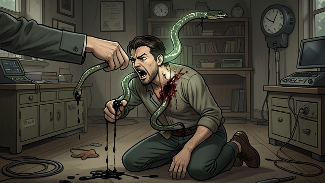 Magic Can Save a Life from "The Reincarnated Demon King's Host Just Wants to Live in Peace, But the Hero Won't Leave Him Alone". Magic Can Save a Life Expertise used decisively Theo removes the Basilisk venom from Khal’s body and closes his wounds.