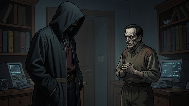A Brother’s Confession from "The Reincarnated Demon King's Host Just Wants to Live in Peace, But the Hero Won't Leave Him Alone". A Brother’s Confession Fear beneath hostility After Luc departs, Theo’s growing attachment frightens Malthios.