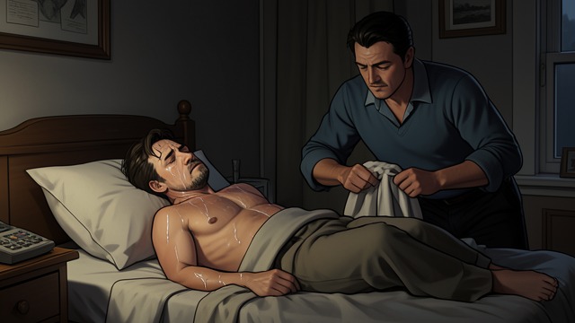 A Reunion in Fear from "The Reincarnated Demon King's Host Just Wants to Live in Peace, But the Hero Won't Leave Him Alone". A Reunion in Fear A return to the bedside When Luc comes back to Leafel after a dangerous quest, Theo has collapsed with fever and exhaustion.