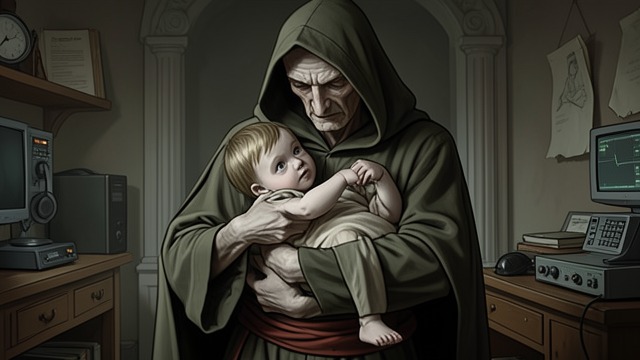 A Soul in the Cradle from "The Reincarnated Demon King's Host Just Wants to Live in Peace, But the Hero Won't Leave Him Alone". A Soul in the Cradle The spell survives its caster Malthios awakens inside an infant host after using a prepared soul-transfer spell to escape death.