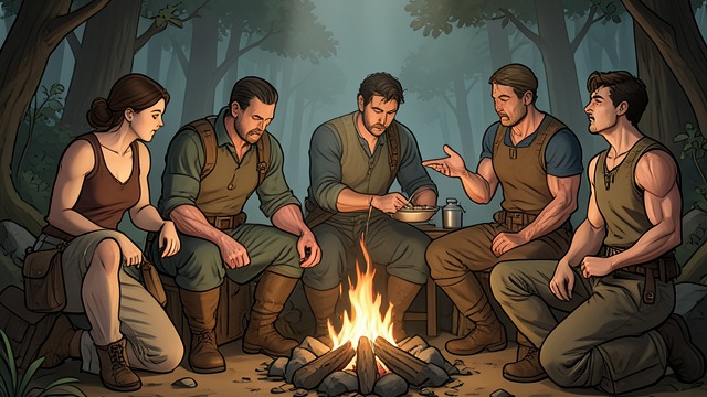 A Party Repaired from "The Reincarnated Demon King's Host Just Wants to Live in Peace, But the Hero Won't Leave Him Alone". A Party Repaired The healer reads hidden injuries Theo identifies the party’s neglected conditions, including Bryony’s old leg injury, Veiv’s inflamed hands…