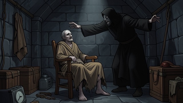 The Dungeon’s Threat from "The Reincarnated Demon King's Host Just Wants to Live in Peace, But the Hero Won't Leave Him Alone". The Dungeon’s Threat Torture promised as policy Tyraz tells Theo that he intends to use him as a plaything and to torture him until his healing magic fails.