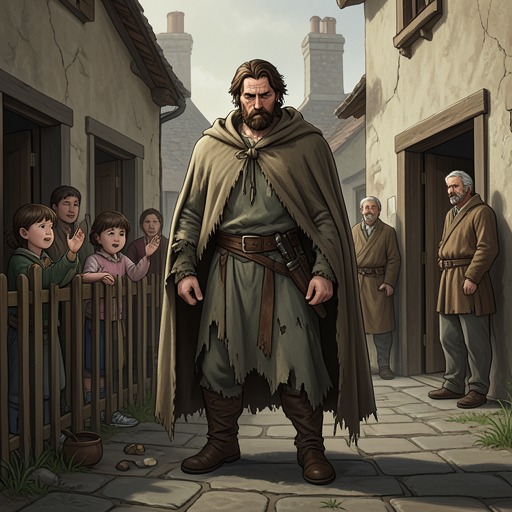 The Village Accepts Malthios from "The Reincarnated Demon King's Host Just Wants to Live in Peace, But the Hero Won't Leave Him Alone". Malthios’s first experiences of life outside conquest test whether he can receive welcome without claiming that his past no longer matters.