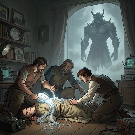 Mortality, Grief, and the Living from "The Reincarnated Demon King's Host Just Wants to Live in Peace, But the Hero Won't Leave Him Alone". The encounters with dying friends, lost spirits, and immortal demons connect grief to the question of how to value a limited life.
