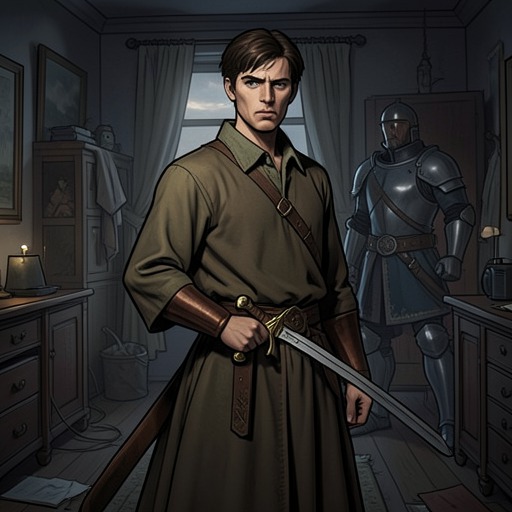 The Hero’s Choice from "The Reincarnated Demon King's Host Just Wants to Live in Peace, But the Hero Won't Leave Him Alone". Luc grows from a child trained to obey the Heroic mission into an adult who defines heroism through love, consent, and chosen responsibility.