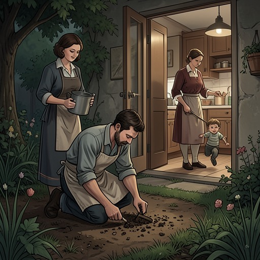 Home as a Practice from "The Reincarnated Demon King's Host Just Wants to Live in Peace, But the Hero Won't Leave Him Alone". The recurring work of gardening, cooking, repairing, and welcoming others turns home from shelter into a chosen practice of peace.