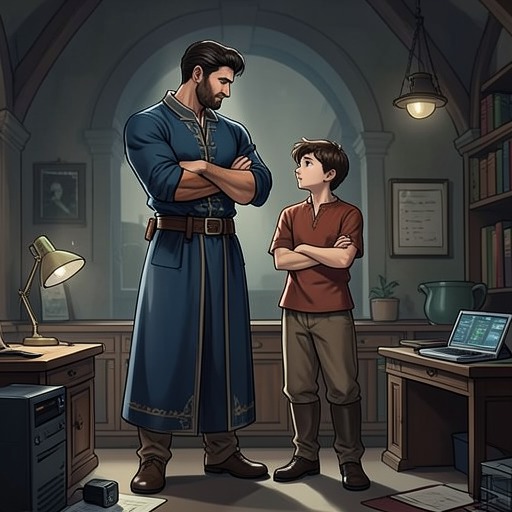 Theo and Malthios as Chosen Kin from "The Reincarnated Demon King's Host Just Wants to Live in Peace, But the Hero Won't Leave Him Alone". Theo’s bond with Malthios evolves from confinement and mutual fear into a sibling-like relationship grounded in trust and shared protection.