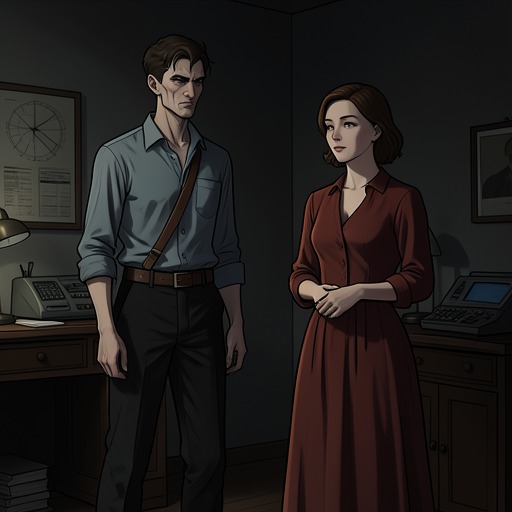 Luc Against Eliza from "The Reincarnated Demon King's Host Just Wants to Live in Peace, But the Hero Won't Leave Him Alone". Luc’s relationship with Eliza moves from filial dependence to open refusal as he rejects the idea that love and freedom weaken a Hero.
