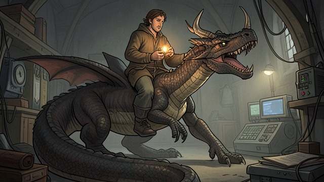 The Wyvern Misunderstanding from "Vainqueur the Dragon". The Wyvern Misunderstanding Jealous Possessiveness Vainqueur sees Victor riding a summoned Wyvern and interprets the scene as romantic betrayal.