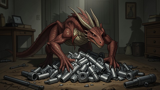 The Cost of Generosity from "Vainqueur the Dragon". The Cost of Generosity The Unthinkable Gift Vainqueur gives away most of his hoard to bring Victor Dalton back.