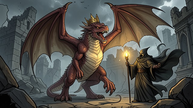 Gold to Lead from "Vainqueur the Dragon". Gold to Lead The Perfect Provocation Furibon's transmutation of the hoard turns Vainqueur's confidence into berserk fury.