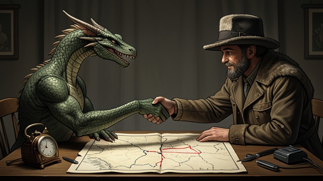 The Gardemagne Treaty from "Vainqueur the Dragon". The Gardemagne Treaty Recognition Through Necessity Roland Gardemagne recognizes Vainqueur's dominion because the dragon has destroyed Maure and controls…
