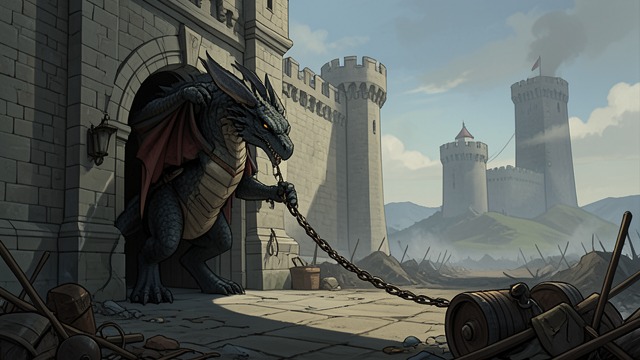 The Castle Claim from "Vainqueur the Dragon". The Castle Claim A Larger Lair The Castle of Murmurin offers Vainqueur lava, towers, vaults, and a dungeon worthy of his self-conception.