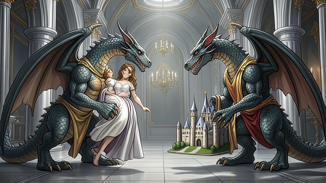 Icefang's Challenge from "Vainqueur the Dragon". Icefang's Challenge Rival Appraisal Icefang compares silver, gold, princesses, minions, and castles, refusing to accept Vainqueur's claims without measurement.