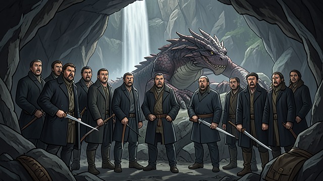 The Failed Assassins from "Vainqueur the Dragon". The Failed Assassins Adventurers Seek Glory Multiple parties attack Vainqueur's lair for bounty and experience.
