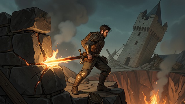The Broken Barrier from "Vainqueur the Dragon". The Broken Barrier Anti-Magic Assault Vainqueur uses Spell Purge to disable Furibon's magical barrier and enters the castle through walls rather than traps.