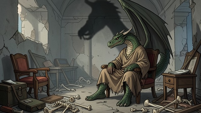The Lost Memory from "Vainqueur the Dragon". The Lost Memory Dwarven Intoxication Vainqueur eats too many Dwarves, becomes violent, and loses memory of his own rampage.