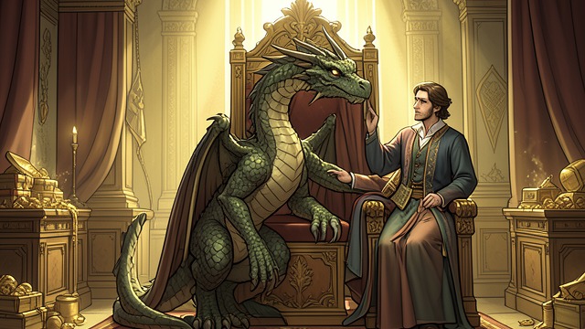 The Crown Jewel from "Vainqueur the Dragon". The Crown Jewel Rescue as Recognition Vainqueur breaks into Furibon's throne room primarily to recover Victor Dalton.