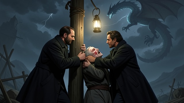 The Scorcher Trap from "Vainqueur the Dragon". The Scorcher Trap Information Extraction Vilmain and Gustave capture Henry Bright to learn how Vainqueur and Victor Dalton operate.
