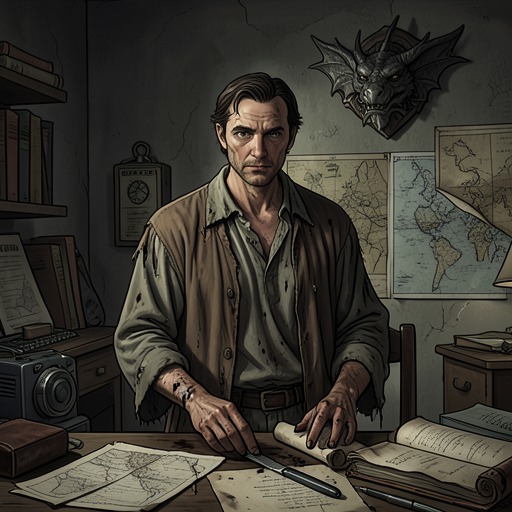 Victor Dalton's Unwanted Ascension from "Vainqueur the Dragon". This flow follows Victor Dalton from thief to indispensable dragon minister, tracing how survival, competence, death, and resurrection turn reluctant service…