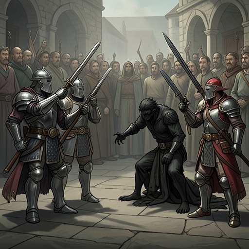 The Black Rabbit Trial from "Vainqueur the Dragon". This flow follows the Kobold Rangers' defense against the Black Rabbit as a miniature version of the larger wars of Murmurin.