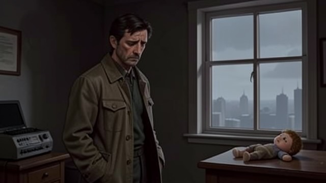 A Father in Pain from "Exorcist Falls". A Father in Pain Separation from Celia Bittner lives apart from his daughter and resents his former wife, carrying unresolved grief into his police work.