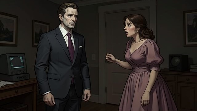 Secrets Laid Bare from "Exorcist Falls". Secrets Laid Bare A Double Life Revealed Malephar exposes Ron’s infidelity, financial misconduct, and hidden child, stripping away his polished professional…