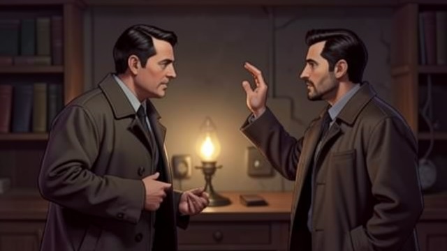 The Mentor Suspected from "Exorcist Falls". The Mentor Suspected A Demon’s Story Malephar claims Sutherland kept victims’ belongings beneath his study floor and uses specific details to persuade Jason.