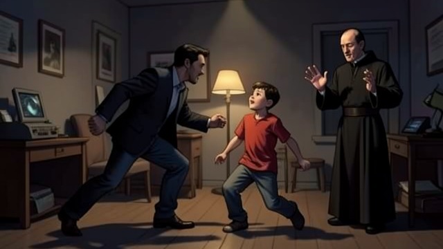 An Accusation Becomes Rage from "Exorcist Falls". An Accusation Becomes Rage Casey Suspected Bittner believes Casey is the killer and sees the boy’s taunts as proof that he deserves punishment.