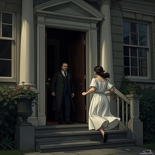 The Family’s Home Becomes a Battleground from "Exorcist Falls". The Hartman house changes from a symbol of wealth and domestic order into the site of possession, fractured trust, and escape.