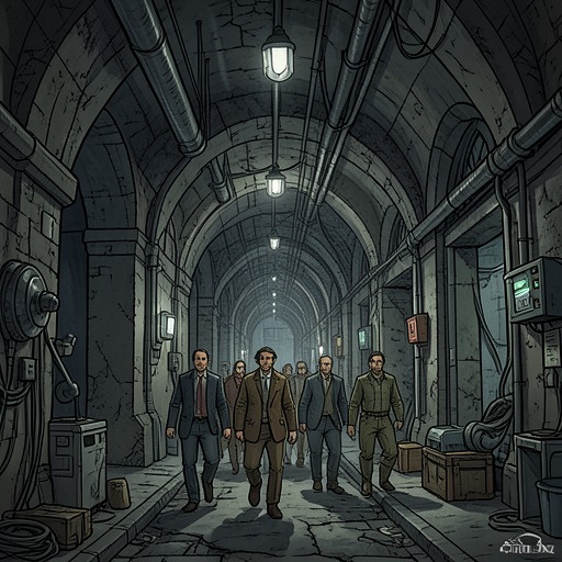 The Underground Hunt from "Exorcist Falls". The city’s hidden passages convert Danny’s knowledge of Chicago into a trap, while Jason’s pursuit becomes a test of endurance and faith.