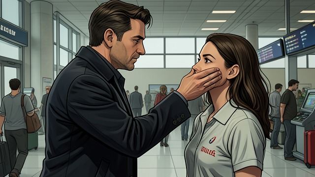 The Real Reunion from "The Woman in Cabin 10". Laura Comes Home Recognition Judah meets Laura alive at the airport and touches her face as if confirming she has truly returned.