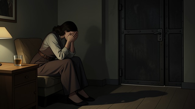 Sleep Slips Away from "The Woman in Cabin 10". Exhaustion Takes Hold Escalating Insomnia Laura spends nights counting breaths and replaying the burglary, then uses alcohol to force sleep.