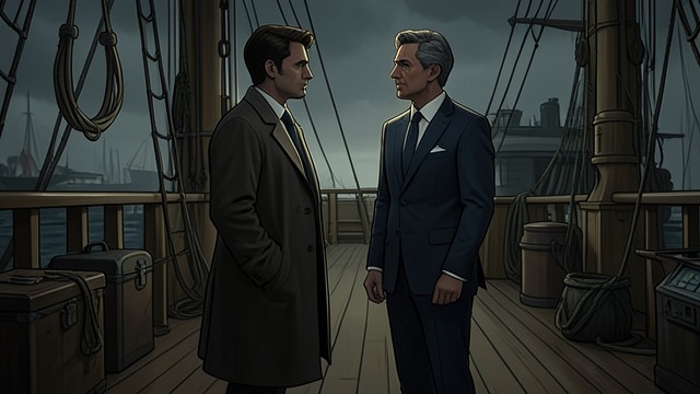 A Former Couple Reunited from "The Woman in Cabin 10". Familiarity on the Ship Old History Laura meets Ben Howard among the journalists and remembers their past relationship, including the painful way it ended.