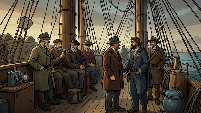 A Route Without Certainty from "The Woman in Cabin 10". The Itinerary Changes Passenger Preference Nilsson explains that the ship has no fixed itinerary and may change course to improve the chance of seeing the…
