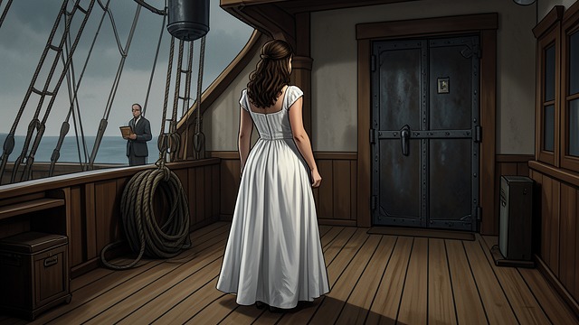 The Passengers Disperse from "The Woman in Cabin 10". A Vanishing Witness Departure The guests leave the ship with no clear reason to suspect that Laura remains trapped below deck.