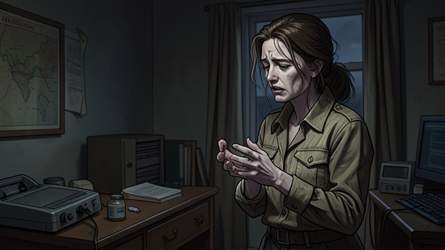 Medication Interrupted from "The Woman in Cabin 10". Losing a Routine Missed Doses Laura realizes that she has gone days without her medication while locked away from her belongings.