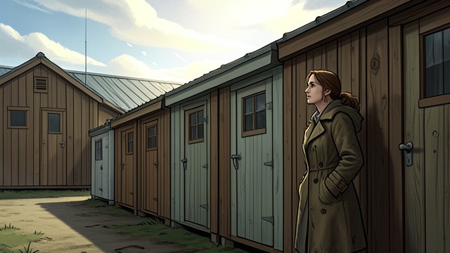 Below the Waterline from "The Woman in Cabin 10". The Crew’s Quarters Physical Contrast Laura sees staff cabins that are cramped and windowless beneath the bright guest spaces.