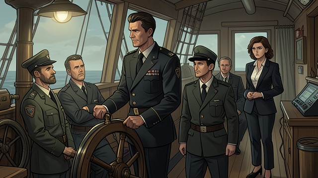 Security Controls the Scene from "The Woman in Cabin 10". An Internal Investigation Nilsson’s Role The first response is controlled by Johann Nilsson and the ship’s staff rather than independent police.