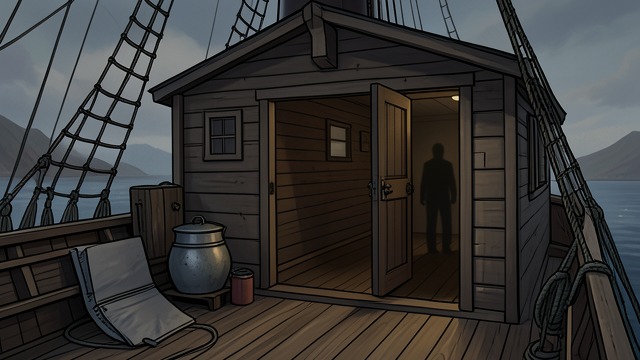 The Unexpected Withdrawal from "The Woman in Cabin 10". A Guest Cancels The Vacancy Solberg withdraws from the voyage for personal reasons, leaving a cabin unoccupied at the stern.