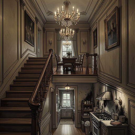 Class and the Ship’s Divided Worlds from "The Woman in Cabin 10". This thread uses the Aurora’s physical and social hierarchy to show how wealth grants privacy while service workers bear the costs of scandal.