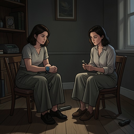 Laura and Carrie’s Captor-Captive Bond from "The Woman in Cabin 10". This thread traces the changing bond between Laura and Carrie as hostility, shared danger, and belated empathy unsettle their assigned roles.