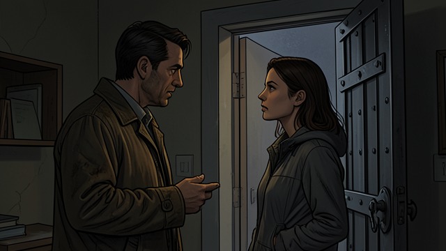 The First Contact from "The Life List". A Father Calls A cautious conversation John Manson calls Brett after she finds evidence of his identity.