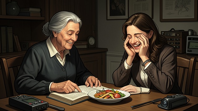 Her Stories Return from "The Life List". Remembering Laughter A familiar ritual Brett recalls telling Elizabeth amusing stories over dinner, embellishing them until her mother laughed and dabbed at…