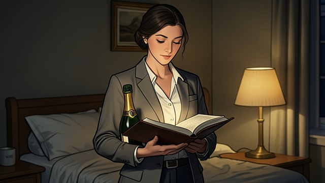 A Mother’s Last Gifts from "The Life List". Prepared for Tomorrow Champagne and a journal Brett finds a reserved bottle of champagne and Elizabeth Bohlinger’s red leather journal in her mother’s closet.